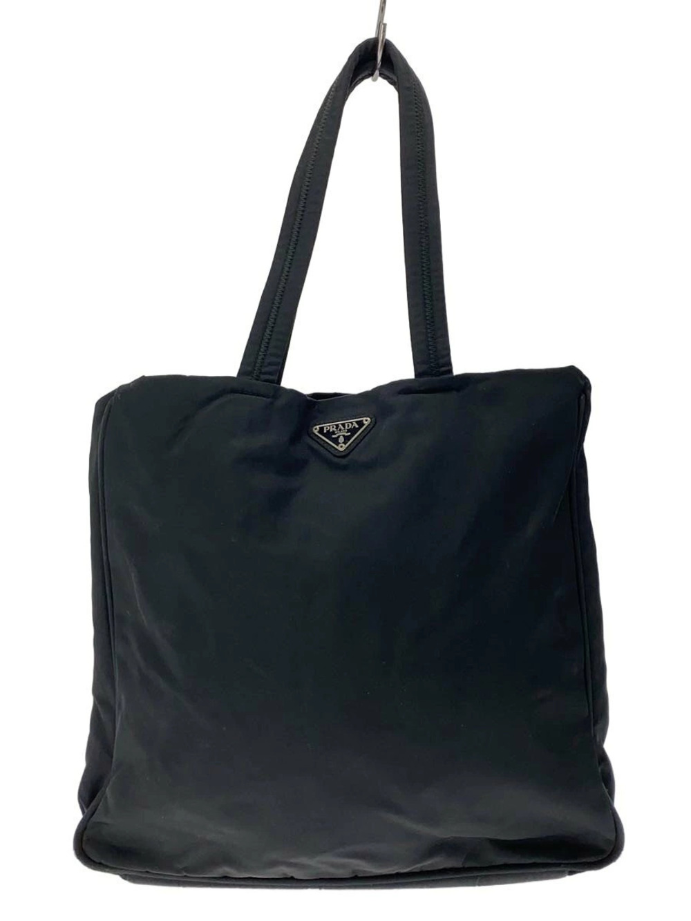 Prada Tote Tessuto Bag Black